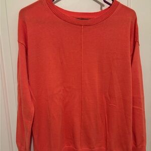 Banana Republic Vibrant Coral Knit Top